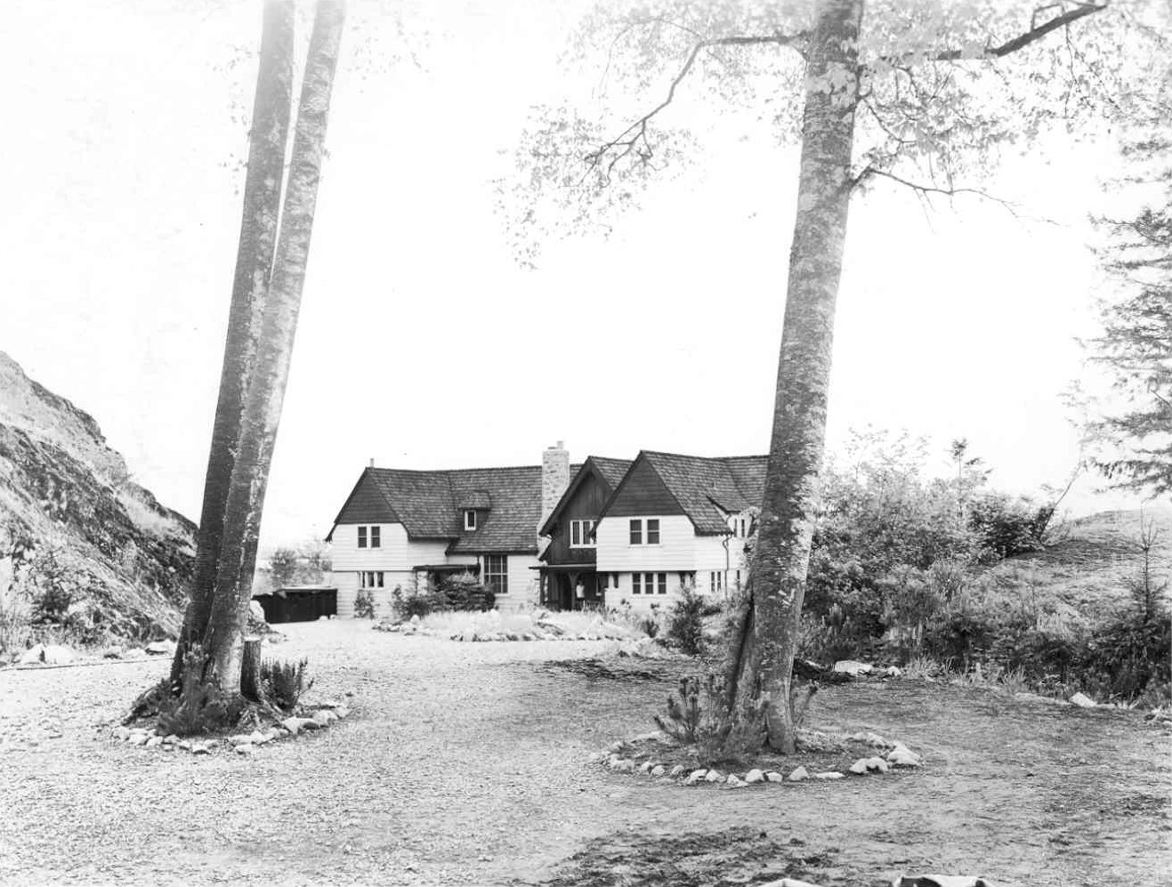 Front of the Lodge 1936