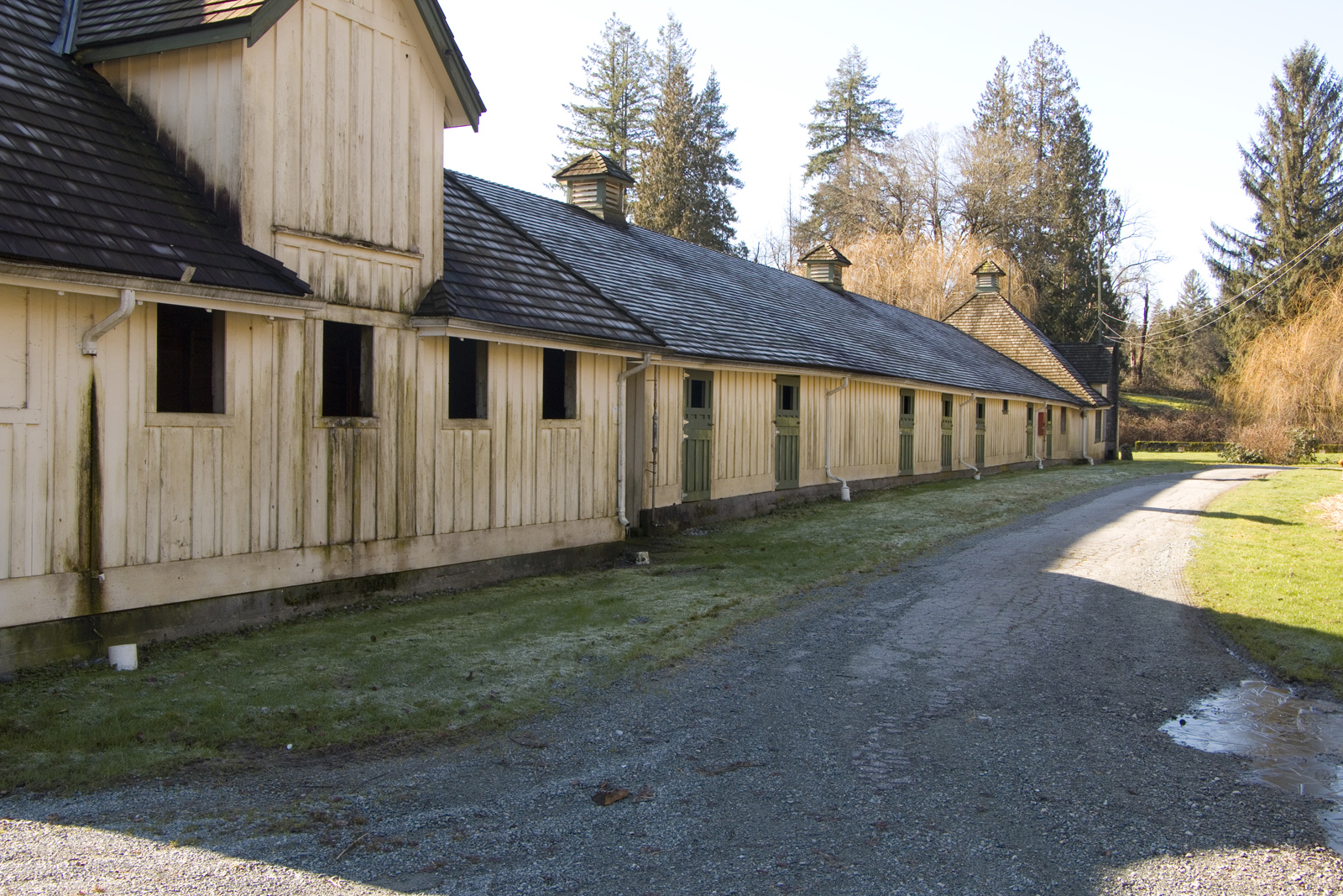 Back of Stables